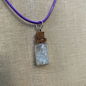 Handmade Bottled-Up Emotions Necklace